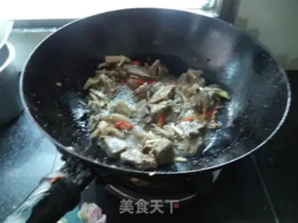 Make Tea and oil and lamb step 4
