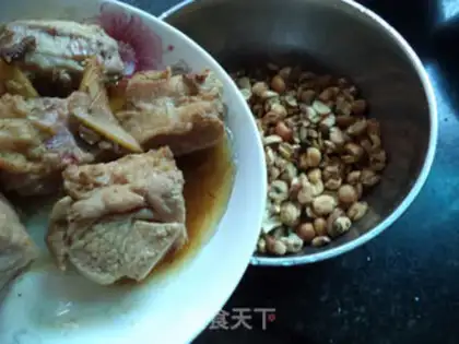 Make Lotus steamed ribs step 5