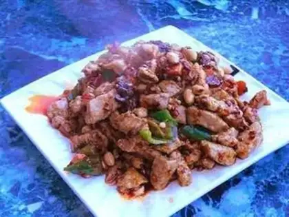 Make Spicy chicken step 21