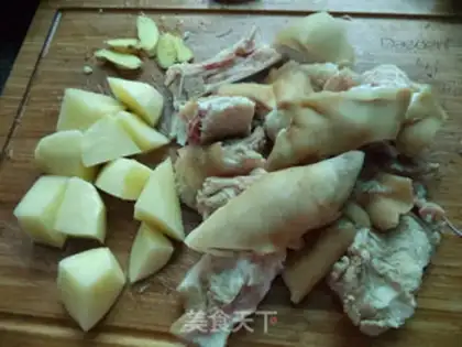 Make Potato steaming pigs