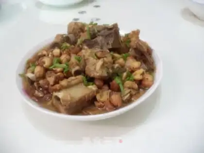 Make Lotus steamed ribs step 9