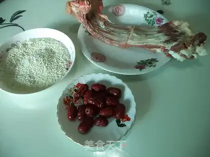 Make Red-tree rice ribs step 0