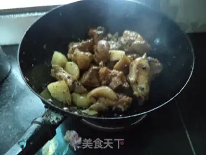 Make Potato steaming pigs