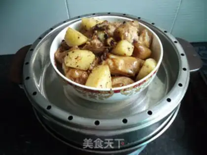 Make Potato steaming pigs