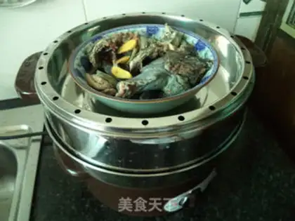 Make Steam chicken step 9