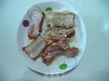 Make Red-tree rice ribs step 9
