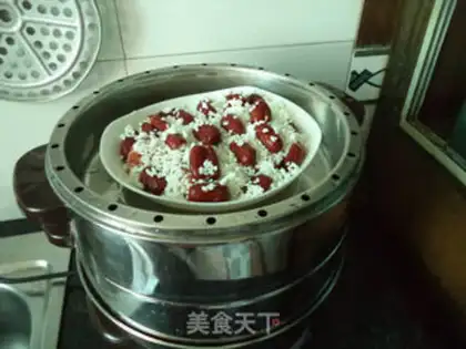 Make Red-tree rice ribs step 12