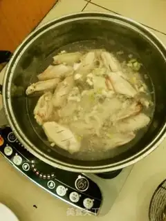Make Beer mushroom wings step 3