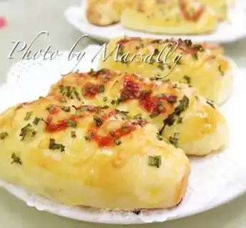 Make Onion cheese bread step 16