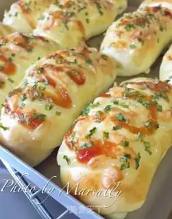 Make Onion cheese bread step 17