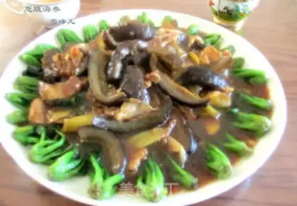 Make Burning sea cucumber step 13