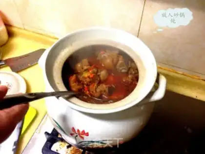 Make Chongqing spicy water boils hoof flowers step 5