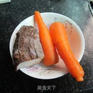 Make The meat is radish step 0