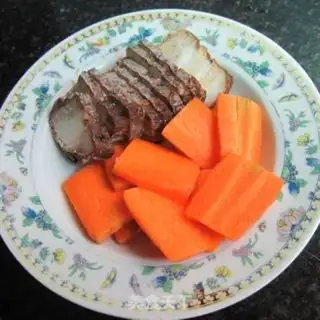Make The meat is radish step 1