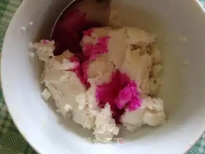 Make A rose cake step 2