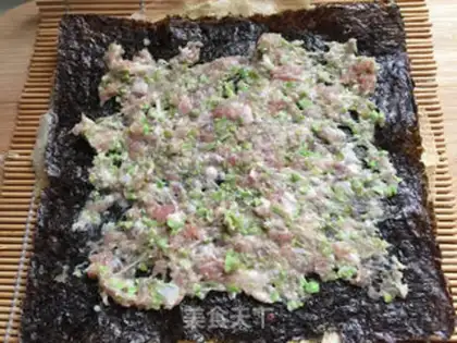 Make Seaweed omelet step 5