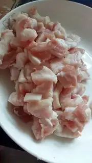 Make Five bouquets of potato cover step 1