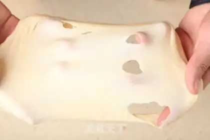 Make Hot cheese bag step 1