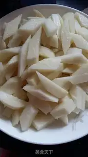 Make Five bouquets of potato cover step 8