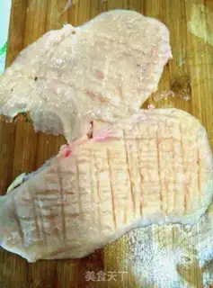 Make A chicken chop step 1