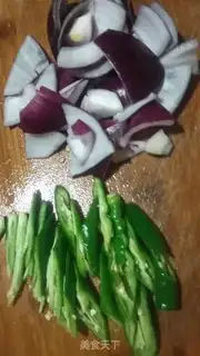 Make Xinjiang chicken step 2