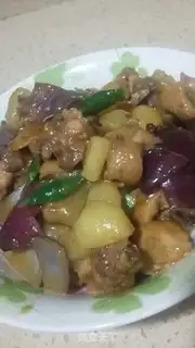 Make Xinjiang chicken step 6