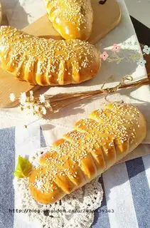 Make Bean-saloon bread step 29