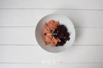 Make Chicken leg, black rice step 4