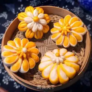 Make Fancy buns step 45