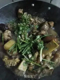 Make Cane pig feet dry pan step 4