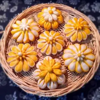Make Fancy buns step 48
