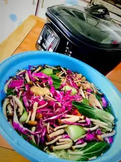 Make Sausage with vegetables step 0