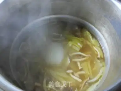 Make Crab mushrooms and broccoli soup step 10