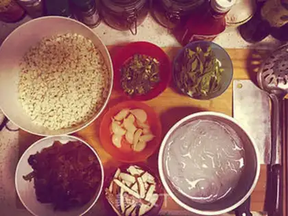 Make The lamb bubbly step 1