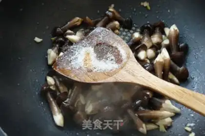 Make Qi-su, fire the squid step 4