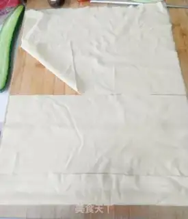 Make Fresh bean rolls step 4