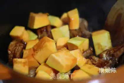Make Pumpkin burn ribs step 4