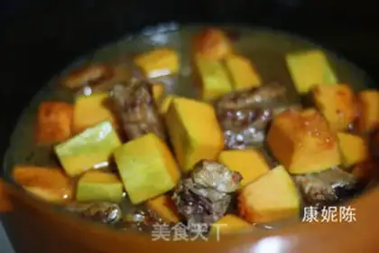 Make Pumpkin burn ribs step 5