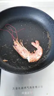 Make South American red shrimp with mashed potatoes step 4