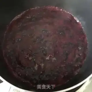 Make Blueberry honey cake step 6