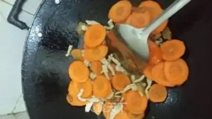 Make Carrot garlic step 7