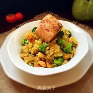 Make Salmon curry step 11