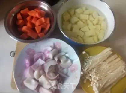 Make Red veal step 1