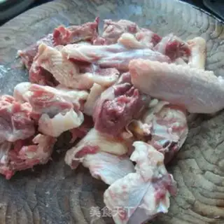 Make Old duck with red dates step 1