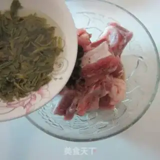 Make Green tea ribs step 3