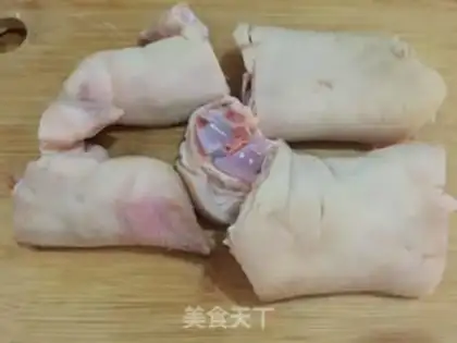 Make Red burning pig hoof step 11