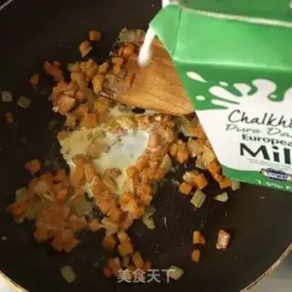 Make Pumpkin bacon pasta step 8