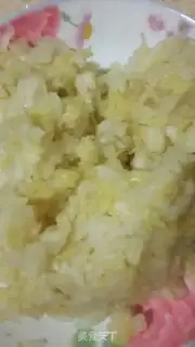 Make Big cabbage pork bun step 2
