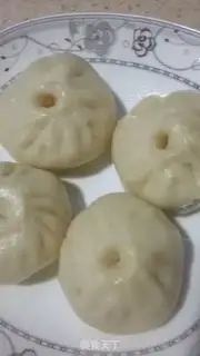 Make Big cabbage pork bun step 9