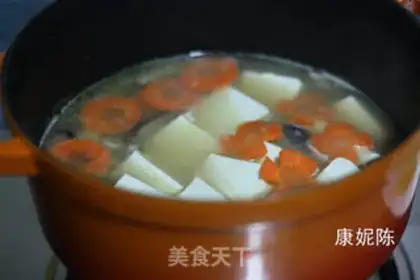 Make Shrimp tofu step 5
